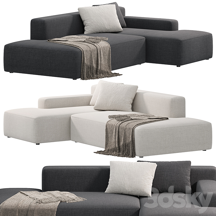 Globe soft Sofa by cosmorelax sofas 3DS Max Model - thumbnail 2