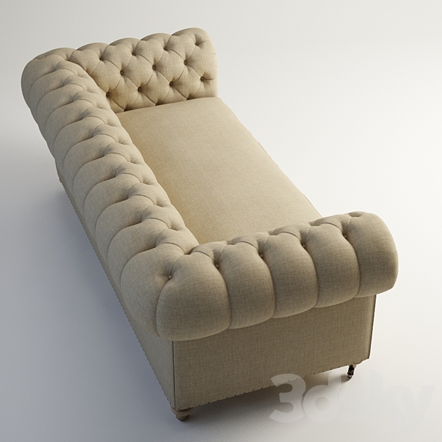 GRAMERCY HOME – OLD CHESTER SOFA 101.005M-F01 3DSMax File - thumbnail 3