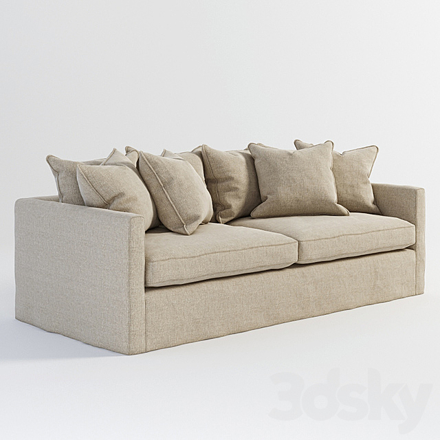 GRAMERCY HOME – SYLVIE SOFA 101.028-SJ07 3DSMax File - thumbnail 1