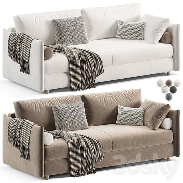 Grande Sofa by Schlafstore 3ds Max - thumbnail 3