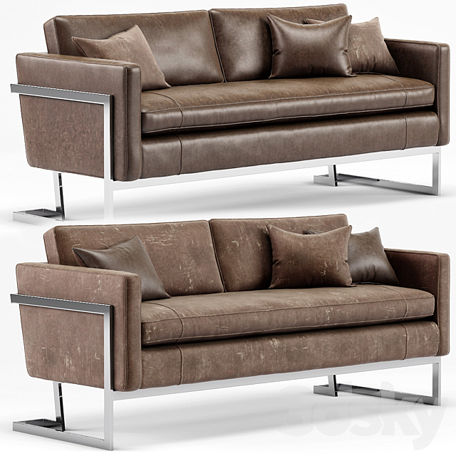 Grisham Apartment Sofa 3ds Max - thumbnail 2