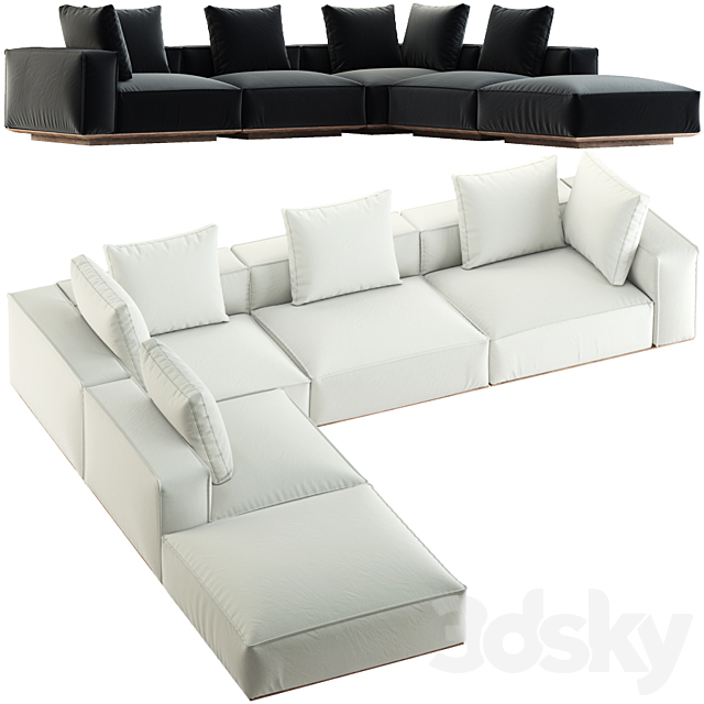 HARBOR _ SANTORINI SOFA 3DSMax File - thumbnail 2