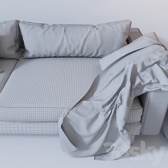 Harmony sofa 92 3DSMax File - thumbnail 2