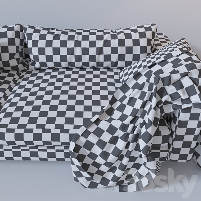 Harmony sofa 92 3DSMax File - thumbnail 3