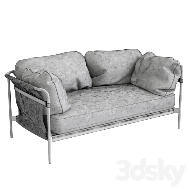 Hay can sofa 3DSMax File - thumbnail 2