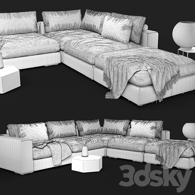 Heating Element Sofa Club 3DSMax File - thumbnail 3