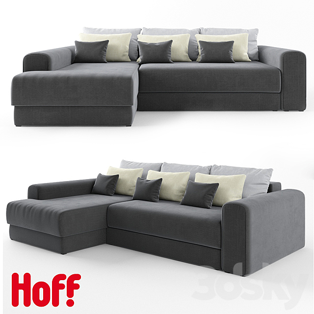 Hoof Madison \\ Madison Corner Sofa 3ds Max - thumbnail 1