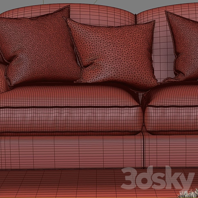 Howard _Sofa_Turner_Bishop _English Arm _The sofa and chair company 3DSMax File - thumbnail 2