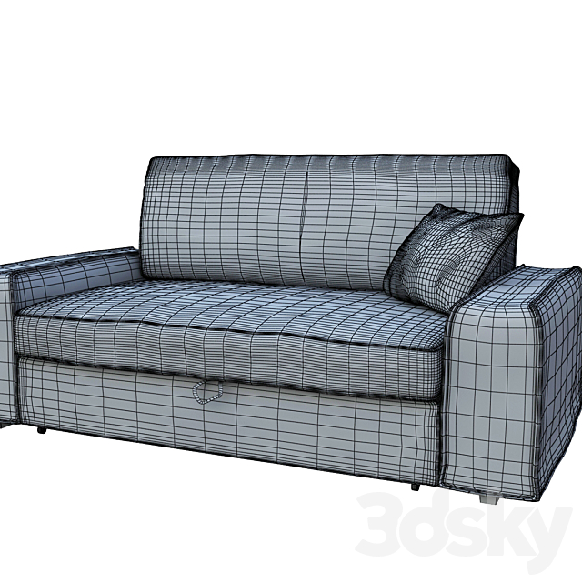 Ikea Sofa Vilasund 3DSMax File - thumbnail 3