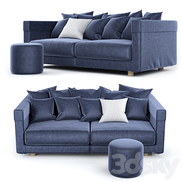 IKEA STOCKHOLM sofa 2017 3DSMax File - thumbnail 1