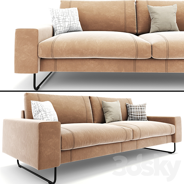 Isku Sofa 3DSMax File - thumbnail 1