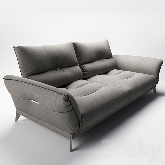 ITINERAIRE LARGE 3-SEAT SOFA 3DSMax File - thumbnail 2