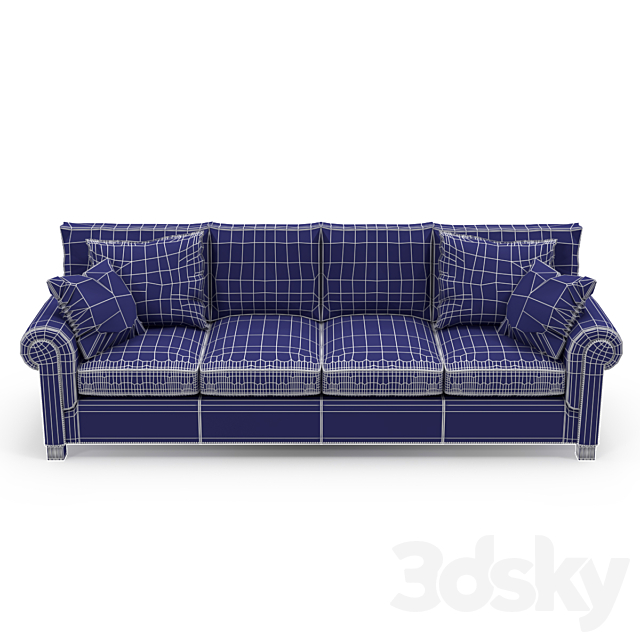 JAMAICA SOFA 3DS Max Model - thumbnail 3