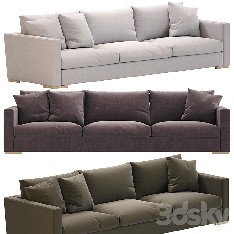 Jardan \/ Bosko Sofa 3 Seats 3DS Max Model - thumbnail 2