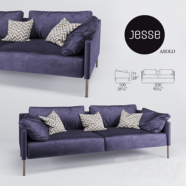 JESSE – ASOLO 3DSMax File - thumbnail 1