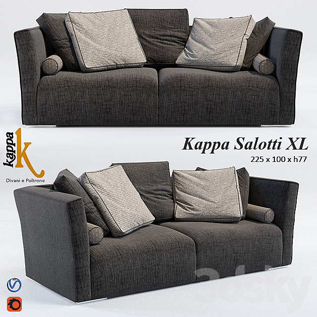 Kappa Salotti XL 3DSMax File - thumbnail 1