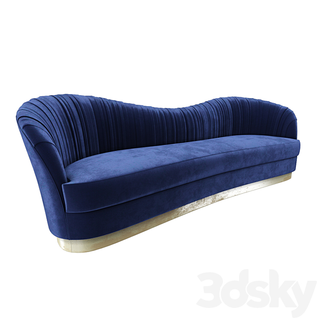 Kelly Sofa 3DSMax File - thumbnail 1