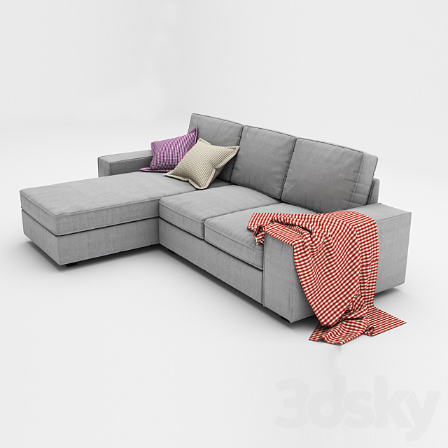 KIVIK IKEA 3 3DS Max Model - thumbnail 2