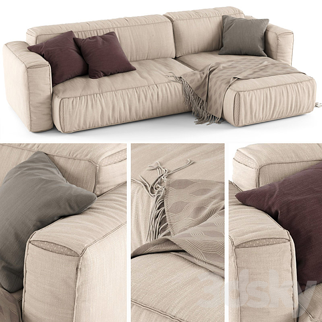 Koo International SOFT | Sofa 1 3DSMax File - thumbnail 1