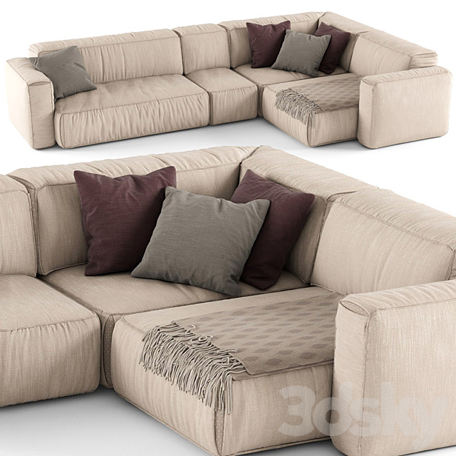 Koo International SOFT | Sofa 3 3DSMax File - thumbnail 1