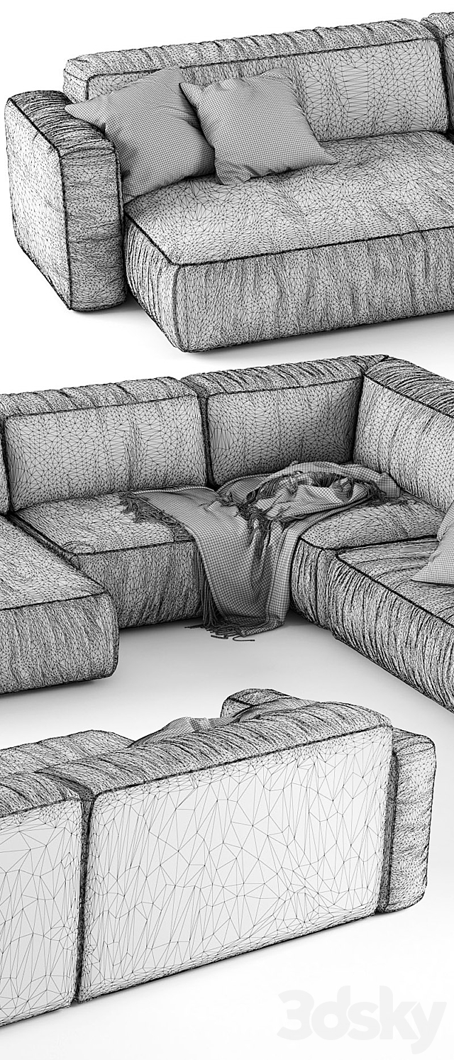 Koo International SOFT | Sofa 4 3DSMax File - thumbnail 3