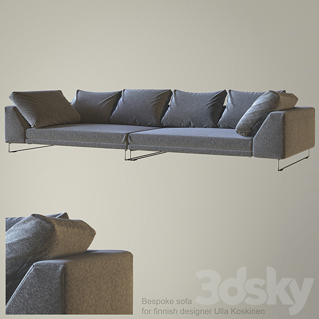 Koskinen Sofa 3DSMax File - thumbnail 1