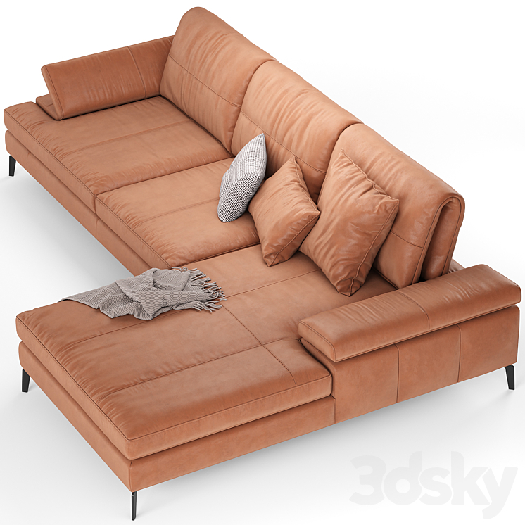 Landa sofa – Calligaris 3DS Max Model - thumbnail 2