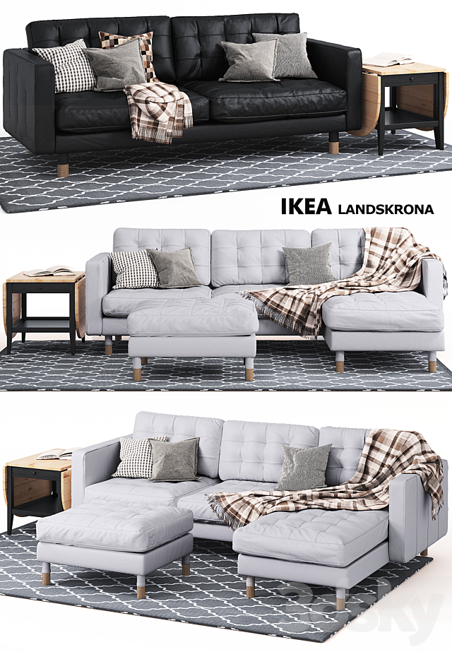 LANDSKRONA SERIES Ikea _ Series ?????????? ???? 3DSMax File - thumbnail 2