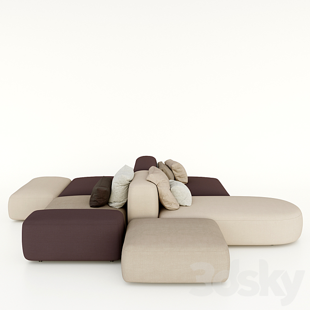 lapalma. plus. modular sofa. 3DSMax File - thumbnail 4