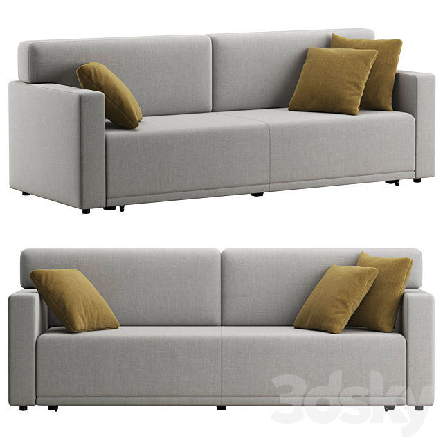 Leimark sofa from divan.ru 3ds Max - thumbnail 1