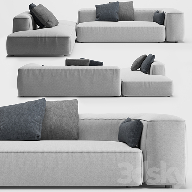 Lema Cloud Sofa 3DSMax File - thumbnail 1