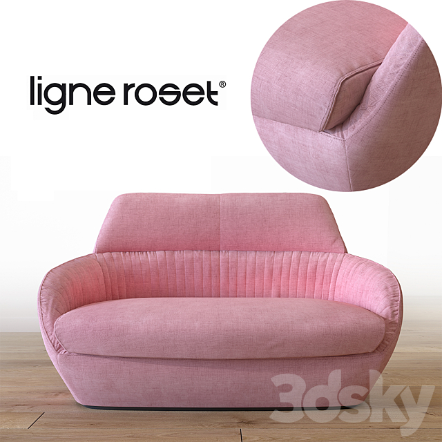 Ligne Roset Amedee 3ds Max - thumbnail 1