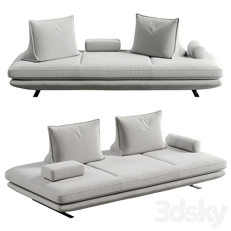 Ligne Roset Prado ( corona7+vray ) 3DS Max Model - thumbnail 3