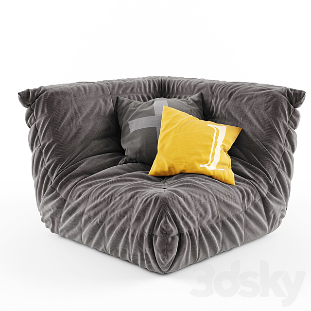 Ligne Roset TOGO 4 3DSMax File - thumbnail 1