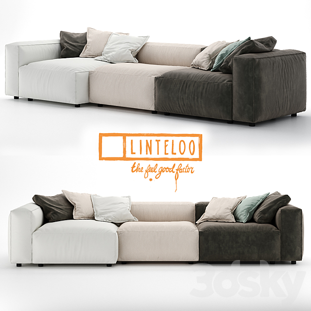 Linteloo Lab Southampton sofa 3DSMax File - thumbnail 1