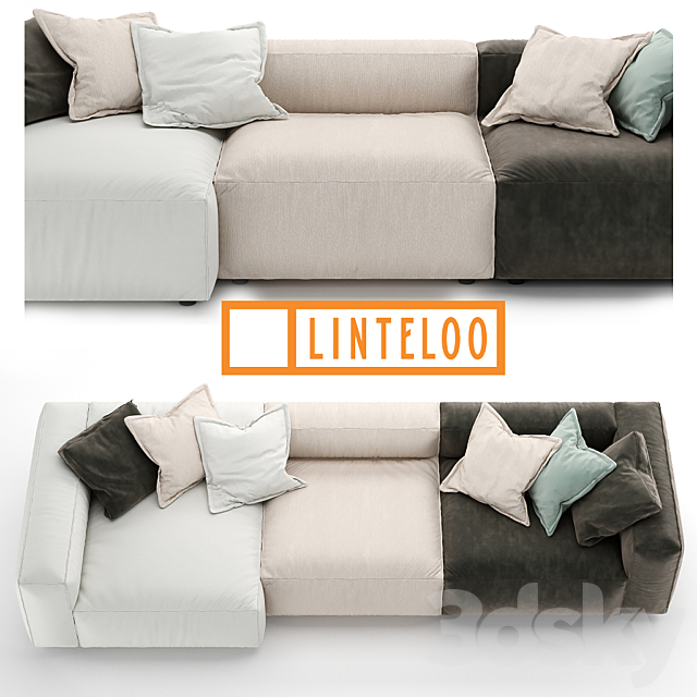 Linteloo Lab Southampton sofa 3DSMax File - thumbnail 2