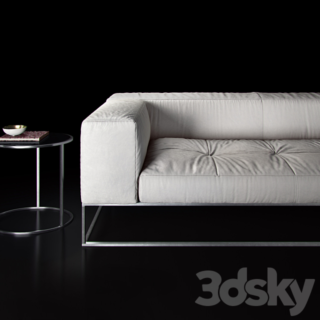 Living divani ile club sofa 3DSMax File - thumbnail 2