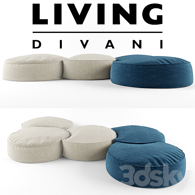 Livingdivani_Pasticca 3DSMax File - thumbnail 1