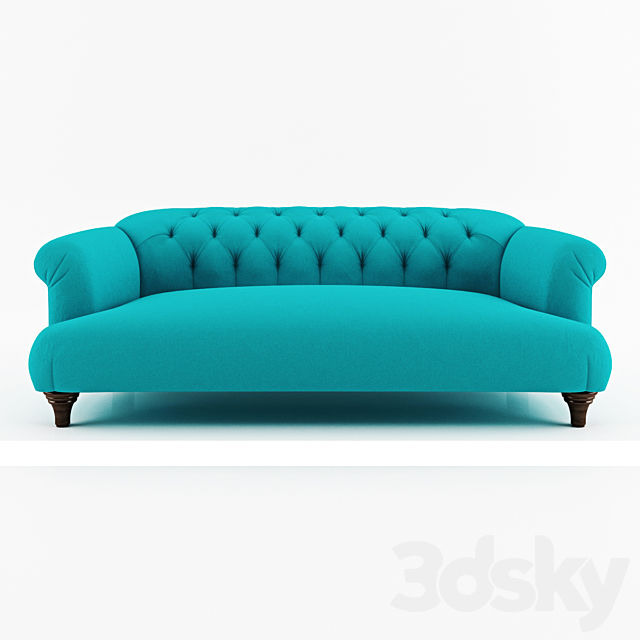 Loaf Dixie sofa 3DSMax File - thumbnail 2