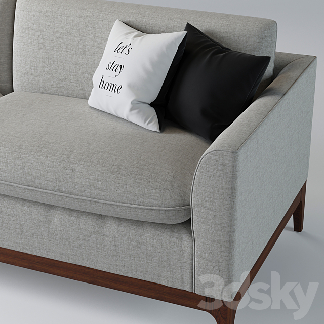 LOREN SOFA By Kure 3DSMax File - thumbnail 2