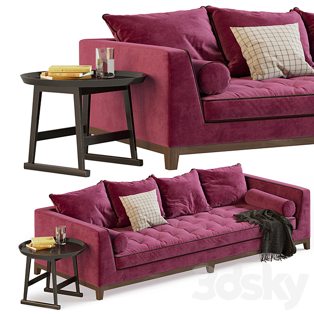 Lutetia Sofa 3DSMax File - thumbnail 1