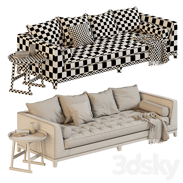 Lutetia Sofa 3DSMax File - thumbnail 3