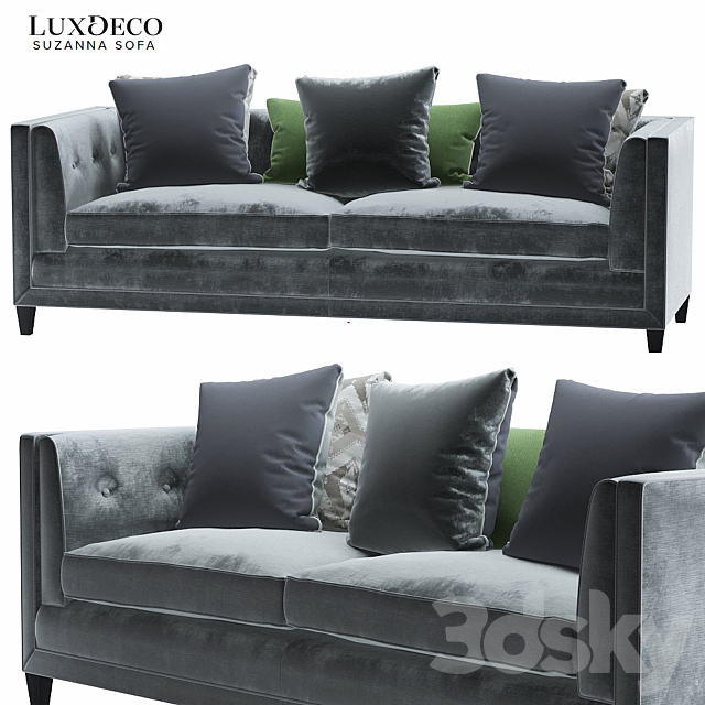 LuxDeco SUZANNA SOFA Large 3DSMax File - thumbnail 1