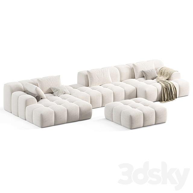 Luzaro Magnetic Sofa 3ds Max - thumbnail 2