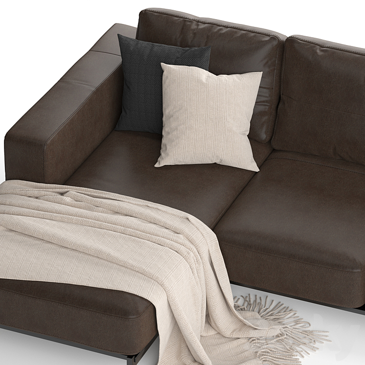 MADE – Jarrod corner sofa 3DS Max Model - thumbnail 2