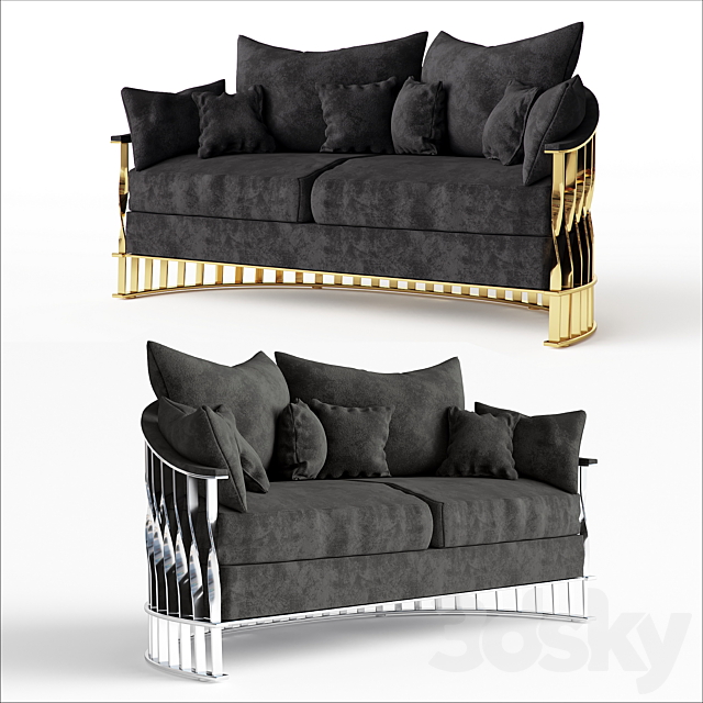 MANDY | SOFA 3ds Max - thumbnail 2