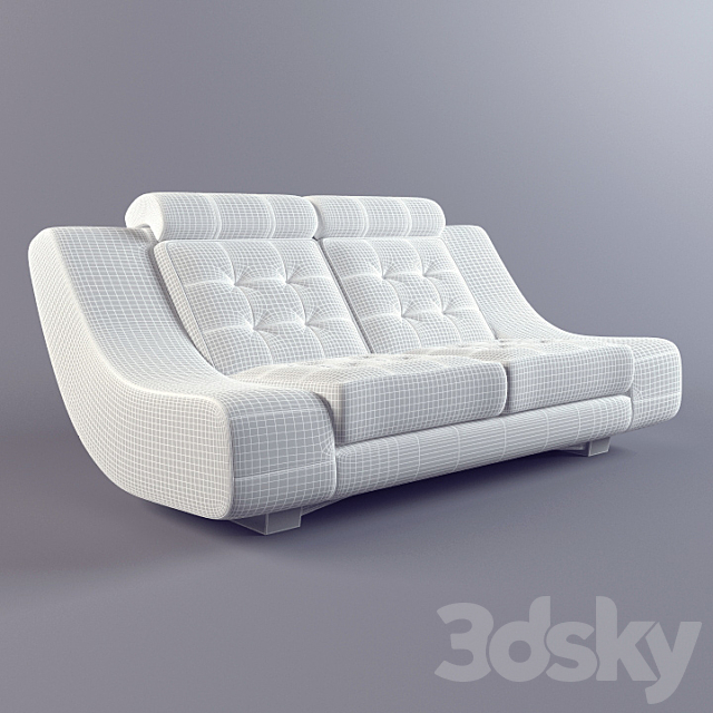 Manzano Kleopatra Sofa 3DSMax File - thumbnail 3