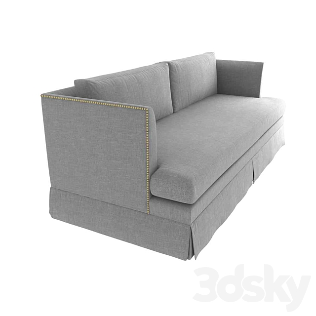 MARIELLA SKIRTED SOFA by mitchell gold and bob williams 3ds Max - thumbnail 2