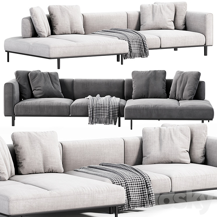 Matic Sofa 3DS Max Model - thumbnail 1