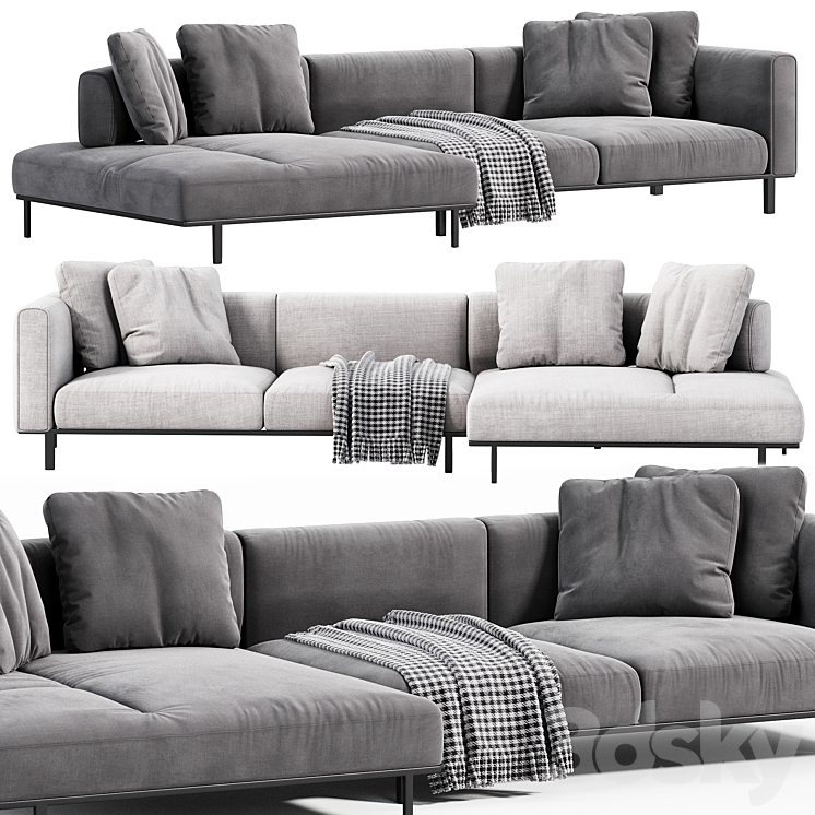 Matic Sofa 3DS Max Model - thumbnail 2